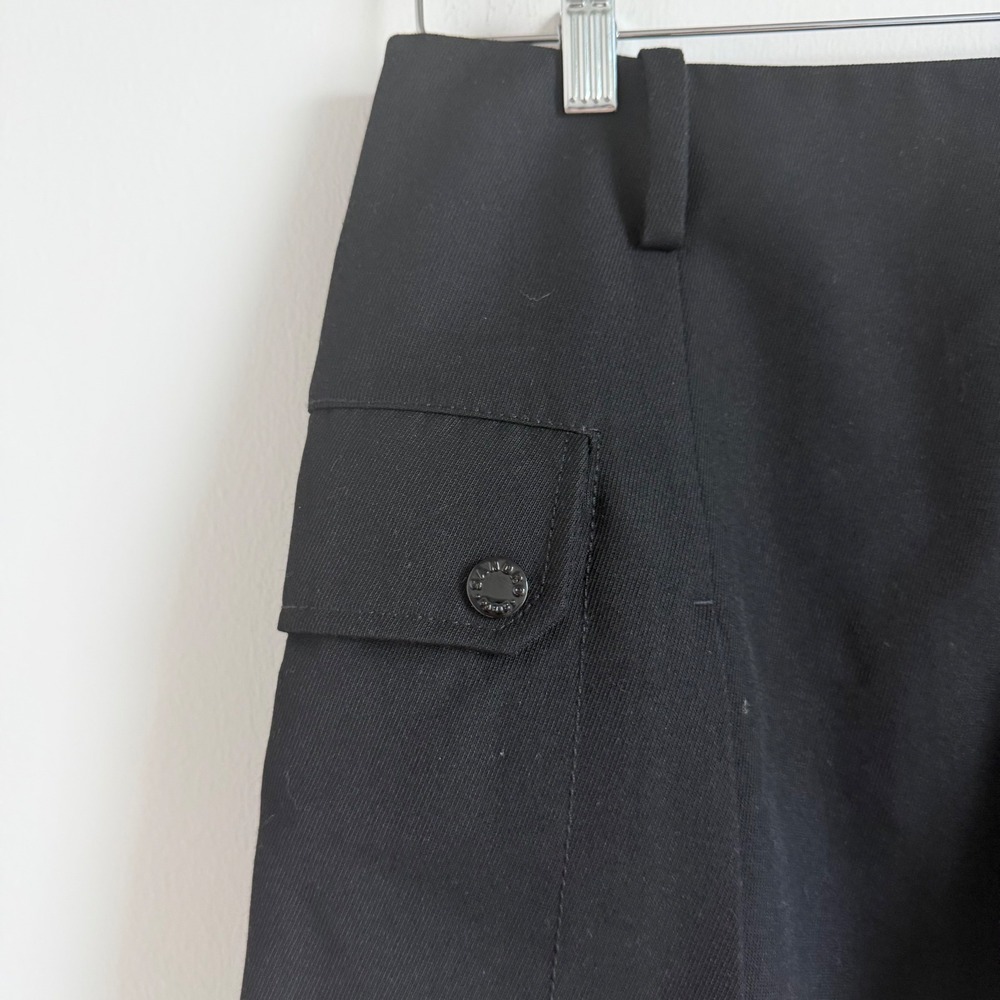 Sandro Pleated Twill Mini Skirt in Black Size 36 - Picture 7 of 12